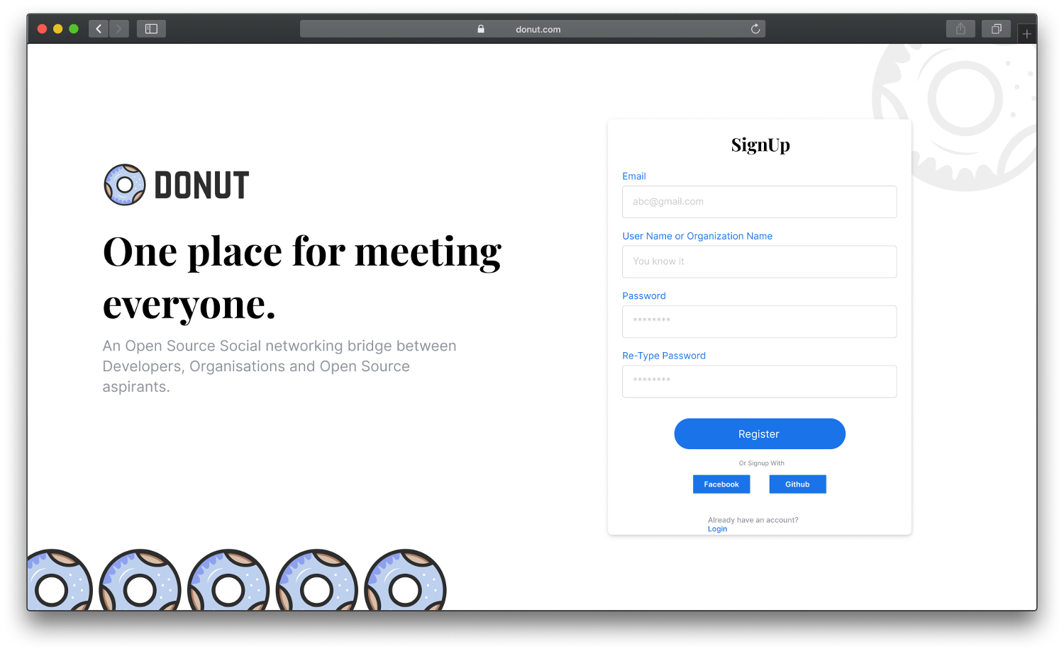 Donut Platform